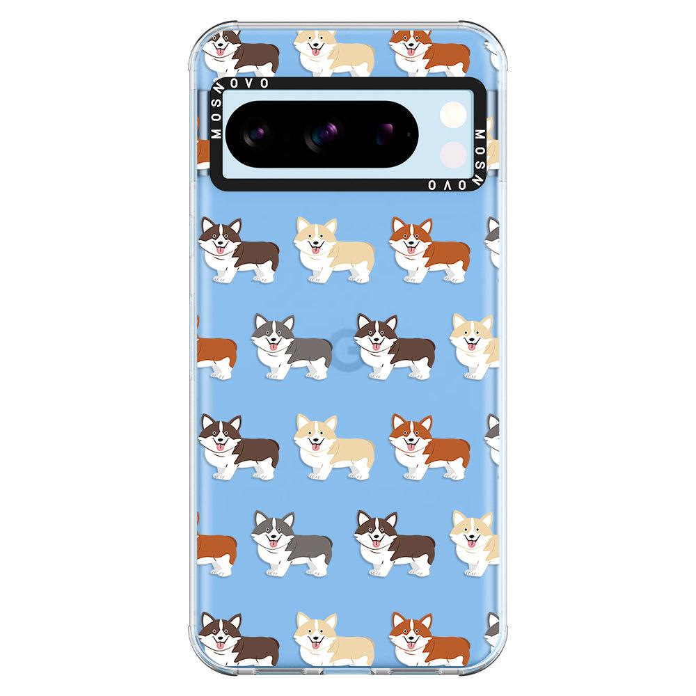 Cute Corgi Phone Case - Google Pixel 8 Pro Case - MOSNOVO