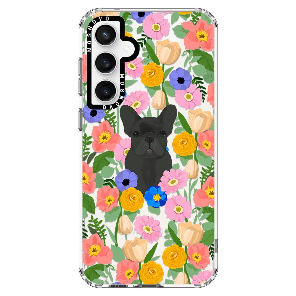 French Bulldog Garden Phone Case - Samsung Galaxy S23 FE Case