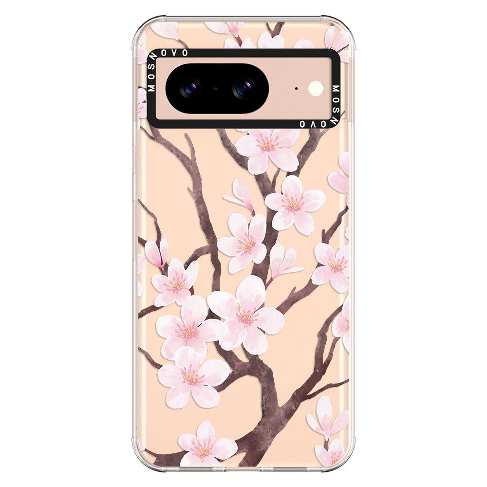 Cherry Blossom Flower Phone Case - Google Pixel 8 Case - MOSNOVO