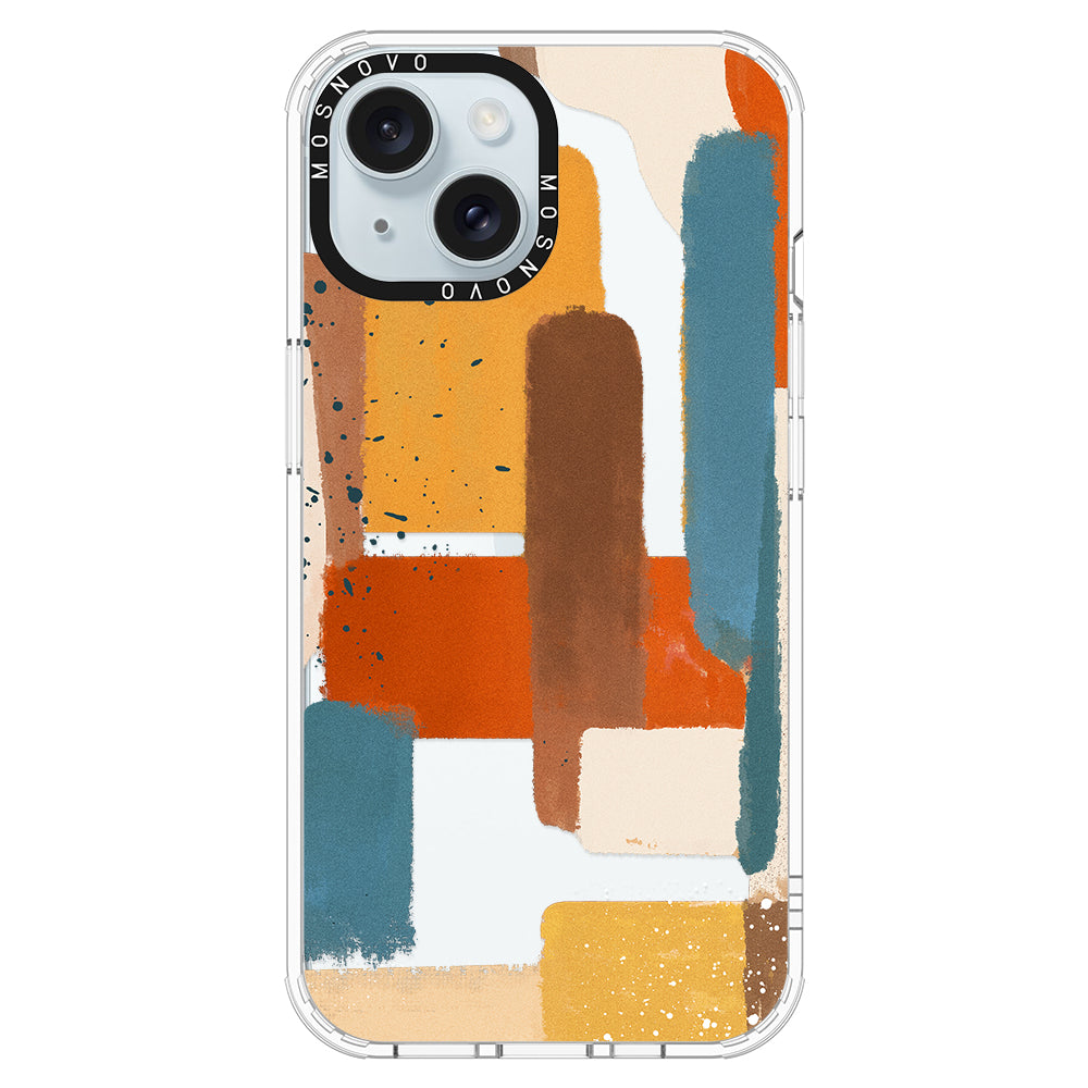 Modern Abstract Artwork Phone Case - iPhone 15 Case - MOSNOVO