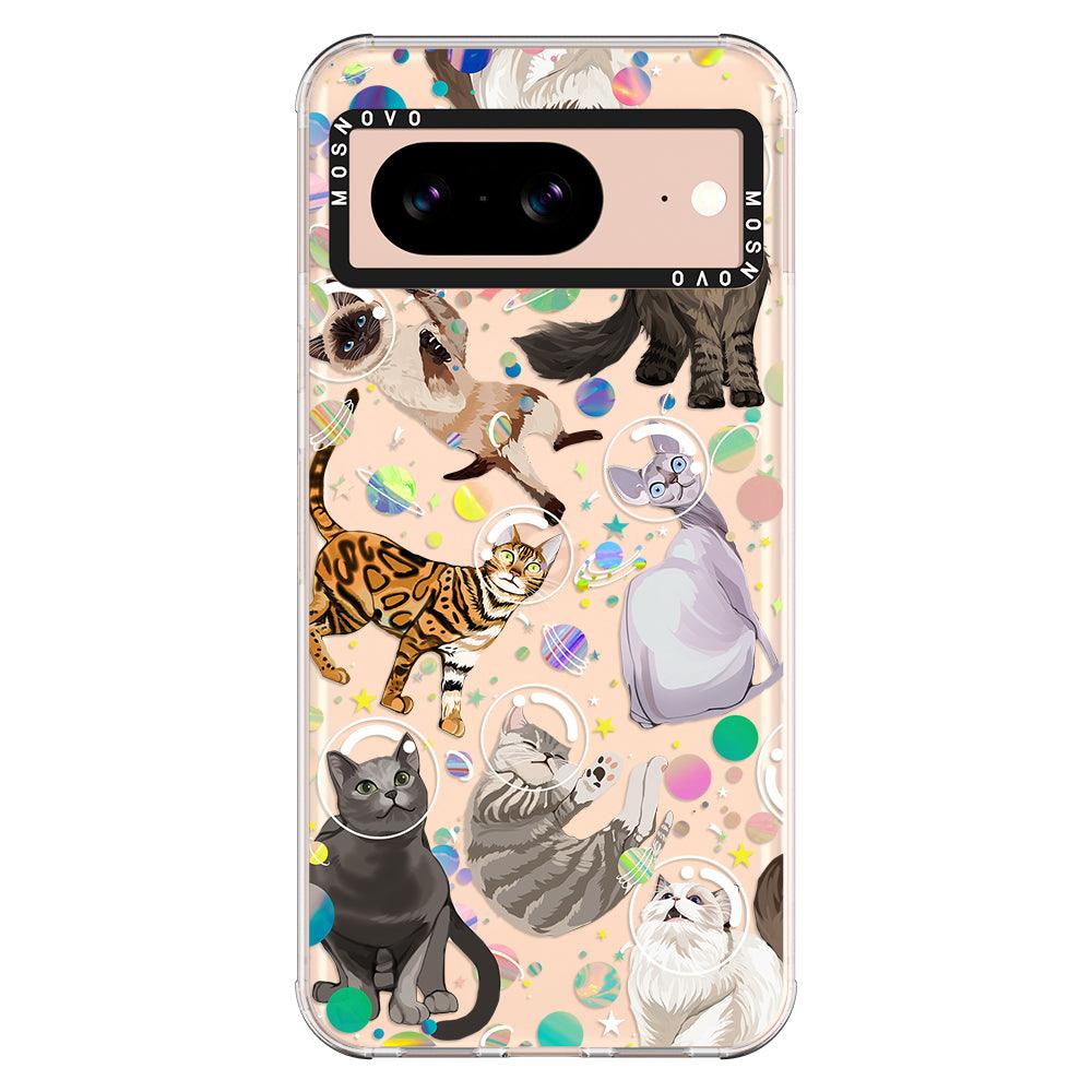 Space Cat Phone Case - Google Pixel 8 Case - MOSNOVO