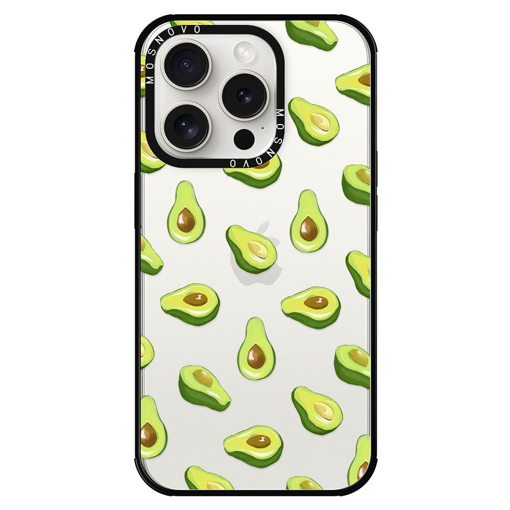 Fleshy Avocado Phone Case - iPhone 15 Pro Case - MOSNOVO