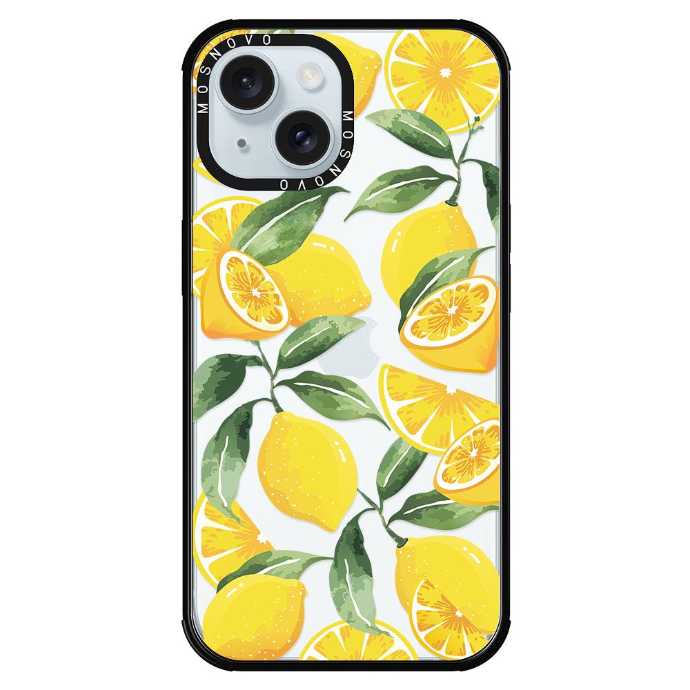 Lemon Phone Case - iPhone 15 Plus Case - MOSNOVO