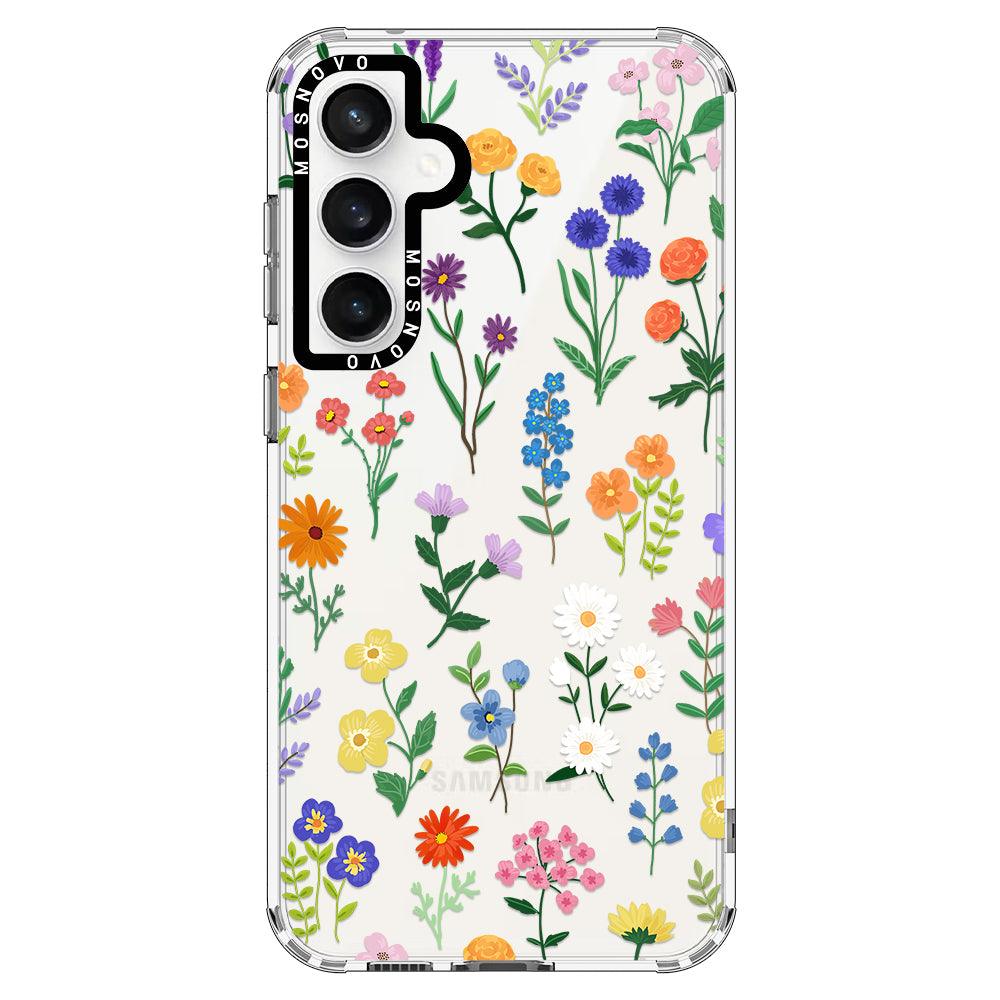 Botanical Floral Phone Case - Samsung Galaxy S23 FE Case