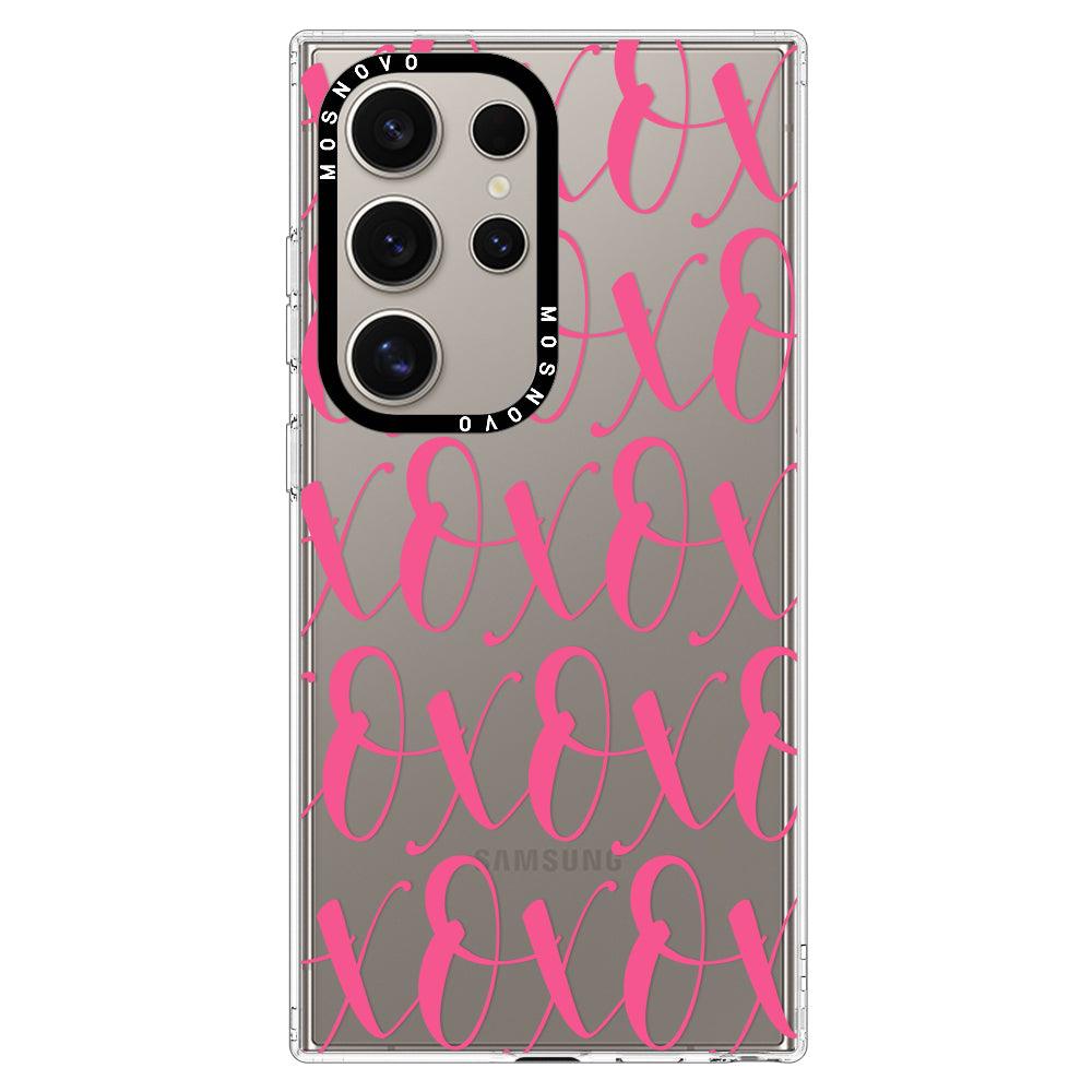 XOXO Phone Case - Samsung Galaxy S24 Ultra Case - MOSNOVO