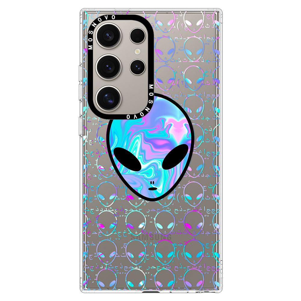 Space Alien Phone Case - Samsung Galaxy S24 Ultra Case - MOSNOVO