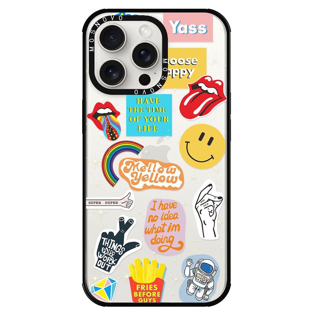 Pop Culture Phone Case - iPhone 15 Pro Max Case - MOSNOVO