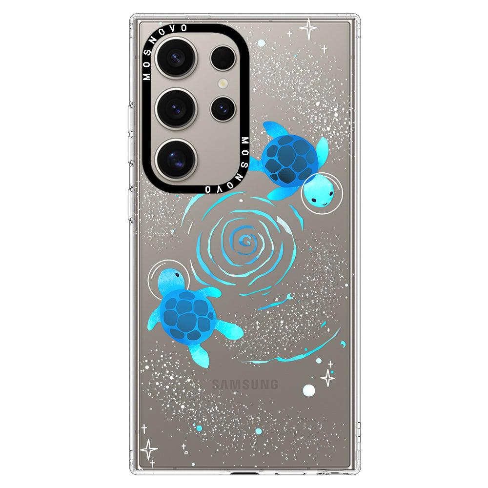 Space Turtle Phone Case - Samsung Galaxy S24 Ultra Case - MOSNOVO