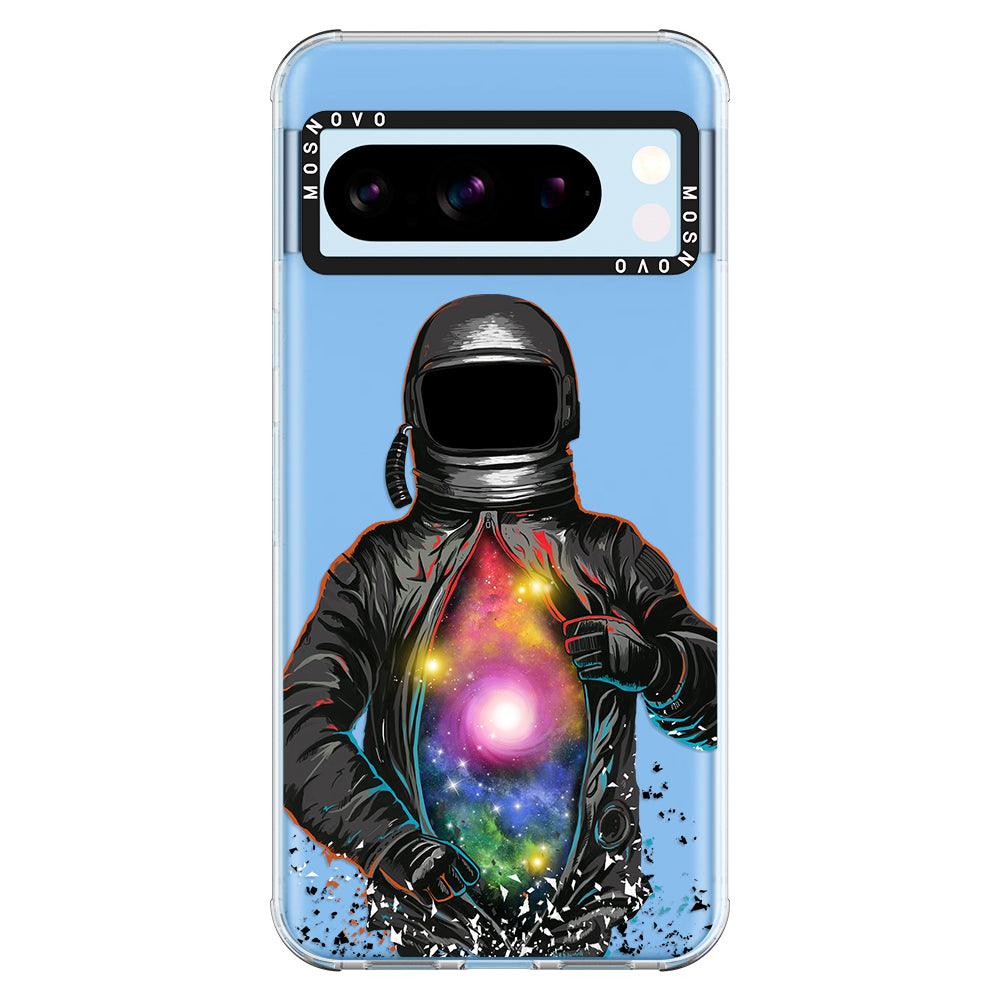 Mystery Astronaut Phone Case - Google Pixel 8 Pro Case - MOSNOVO