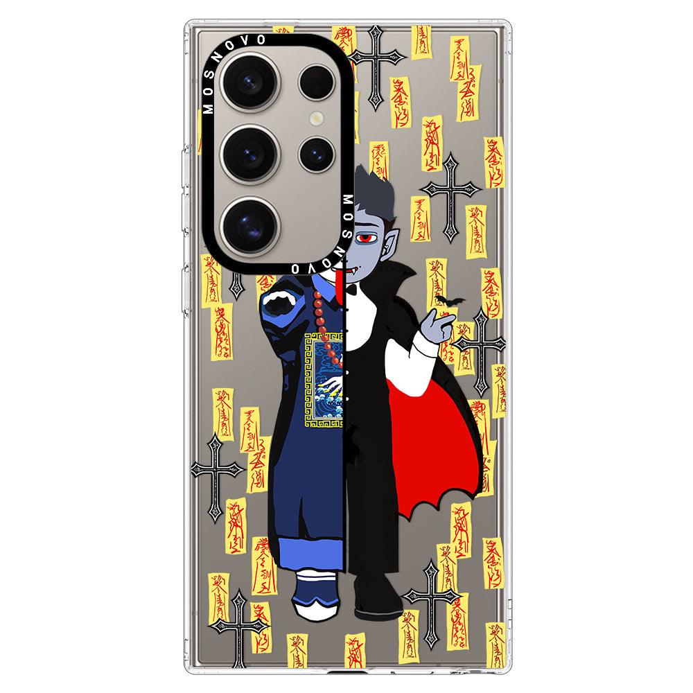 Zombie Vs Vampire Phone Case - Samsung Galaxy S24 Ultra Case - MOSNOVO