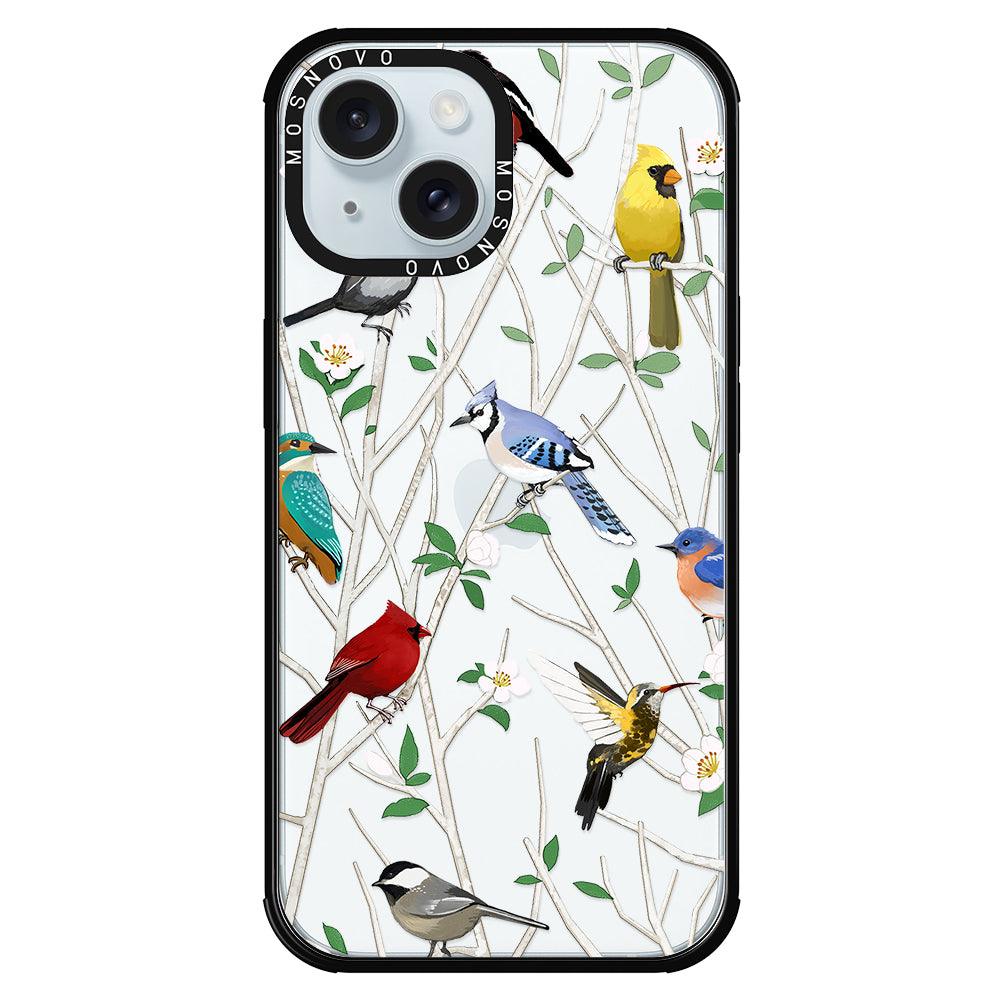 Wild Bird Phone Case - iPhone 15 Plus Case - MOSNOVO