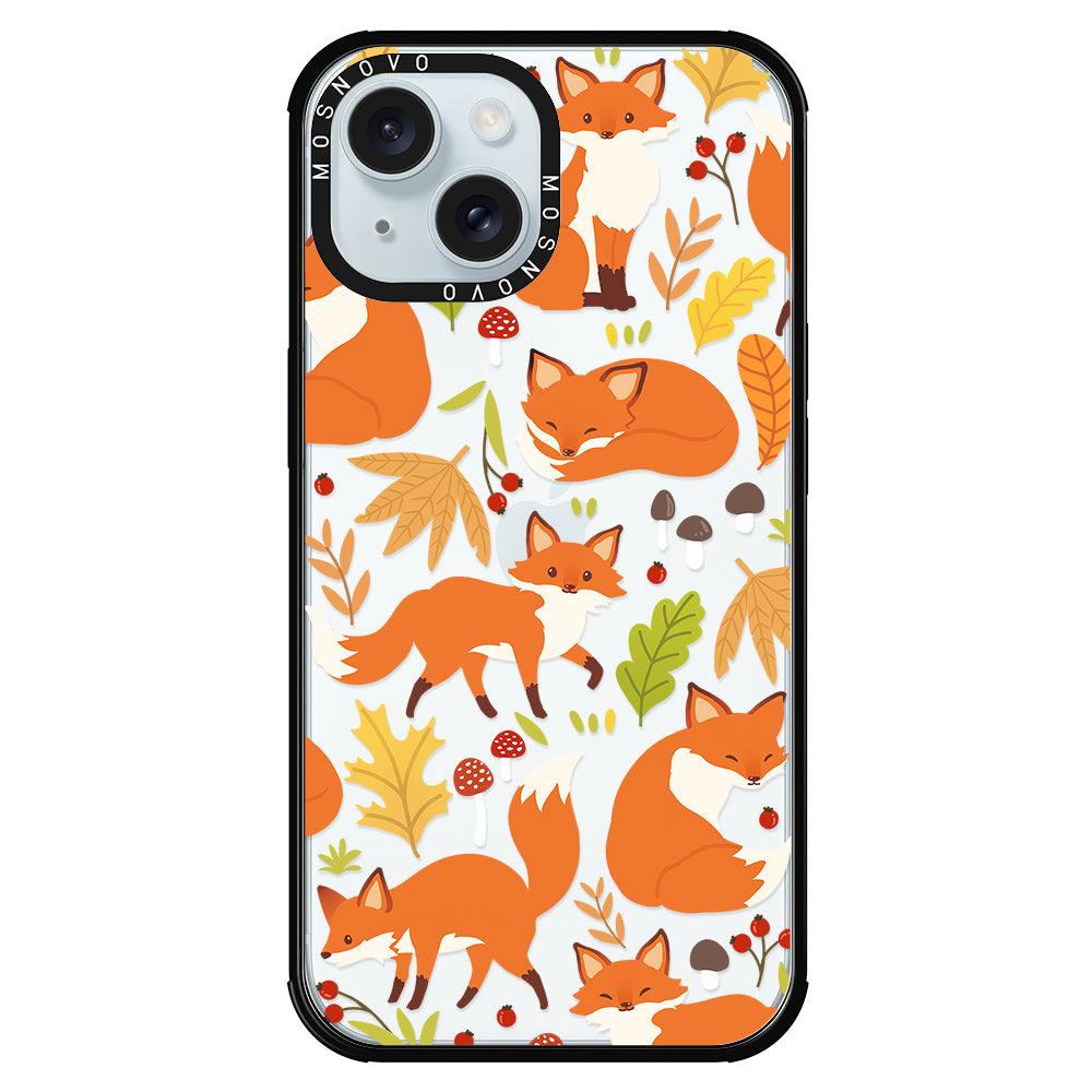 Autumn Fox Phone Case - iPhone 15 Plus Case - MOSNOVO