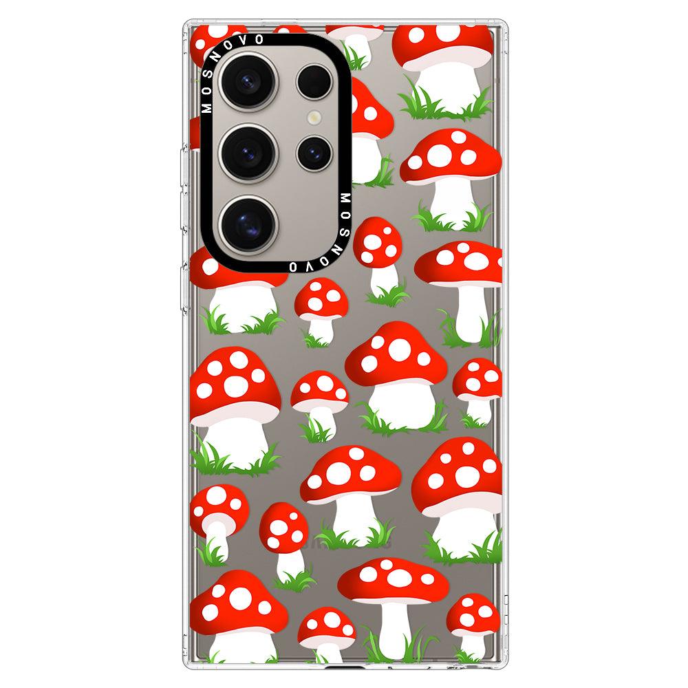 Cute Mushroom Phone Case - Samsung Galaxy S24 Ultra Case - MOSNOVO