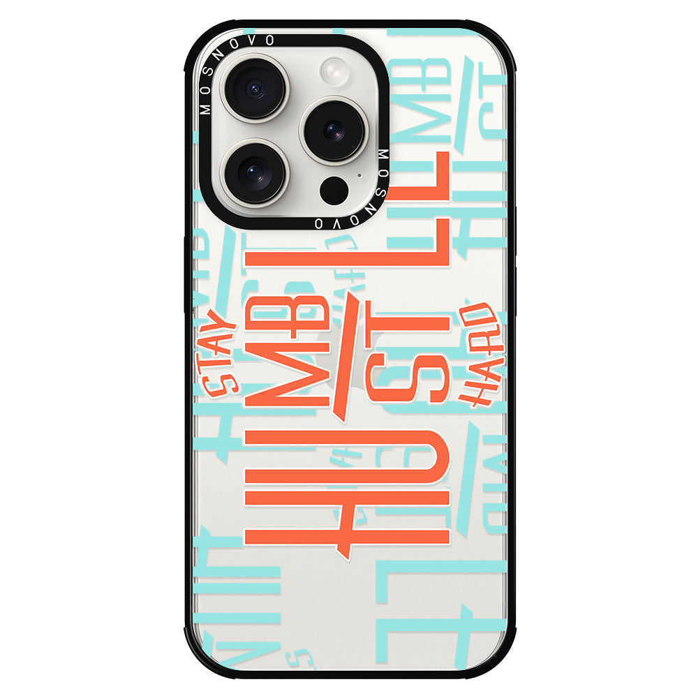 Hustle Phone Case - iPhone 15 Pro Case - MOSNOVO