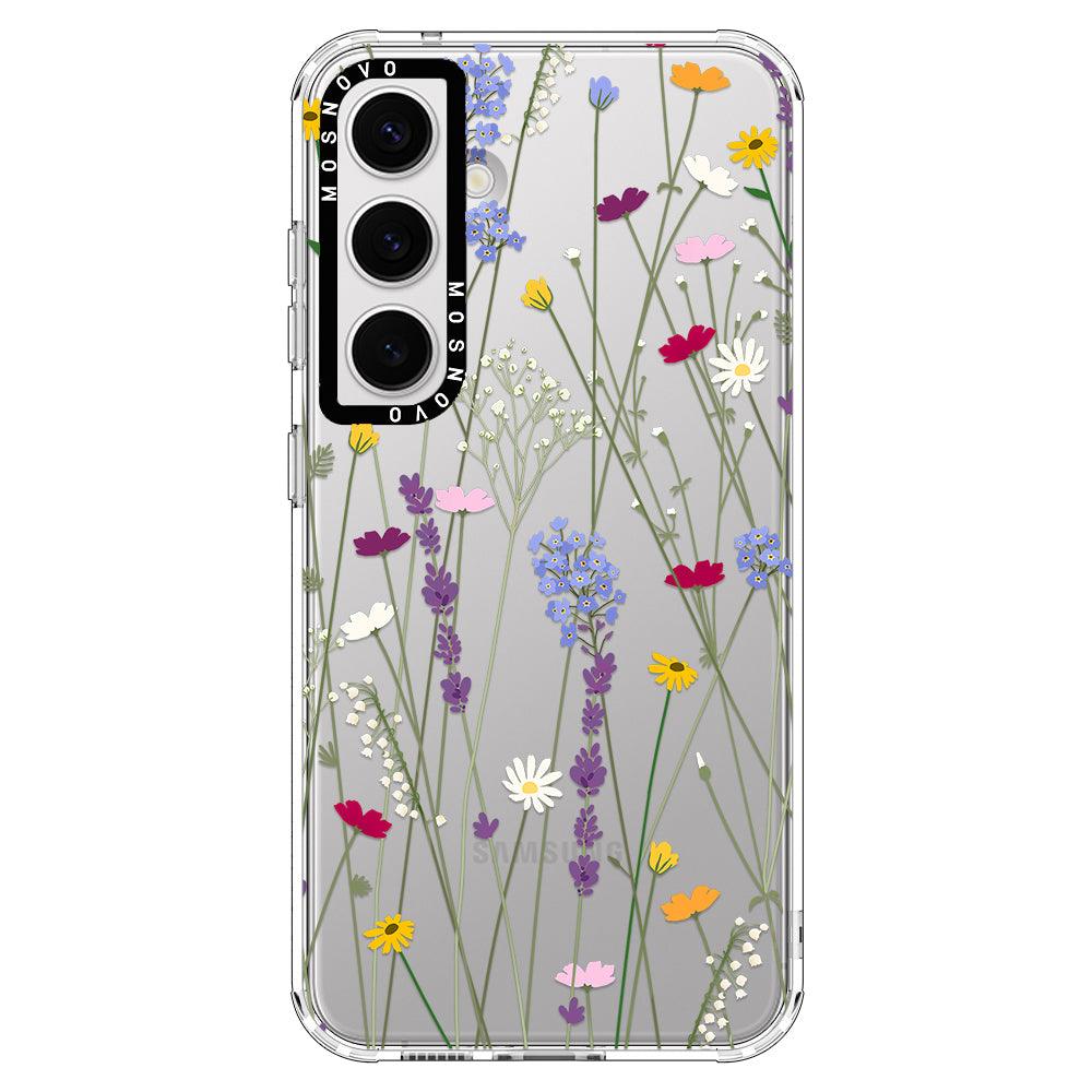 Floral Garden Phone Case - Samsung Galaxy S24 Case - MOSNOVO