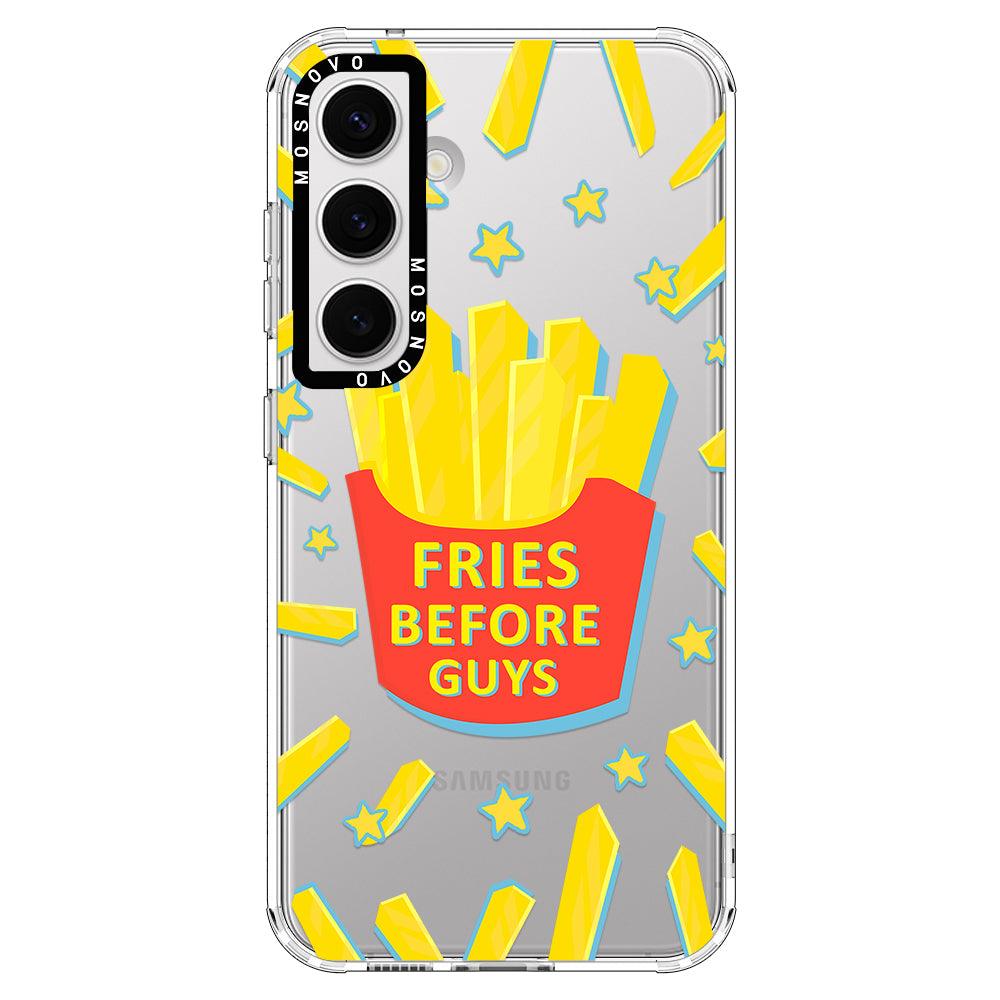 Fries Before Guys Phone Case - Samsung Galaxy S24 Case - MOSNOVO