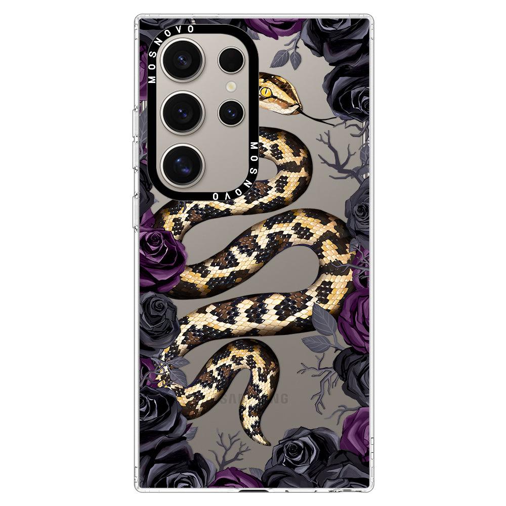 Secret Snake Garden Phone Case - Samsung Galaxy S24 Ultra Case - MOSNOVO