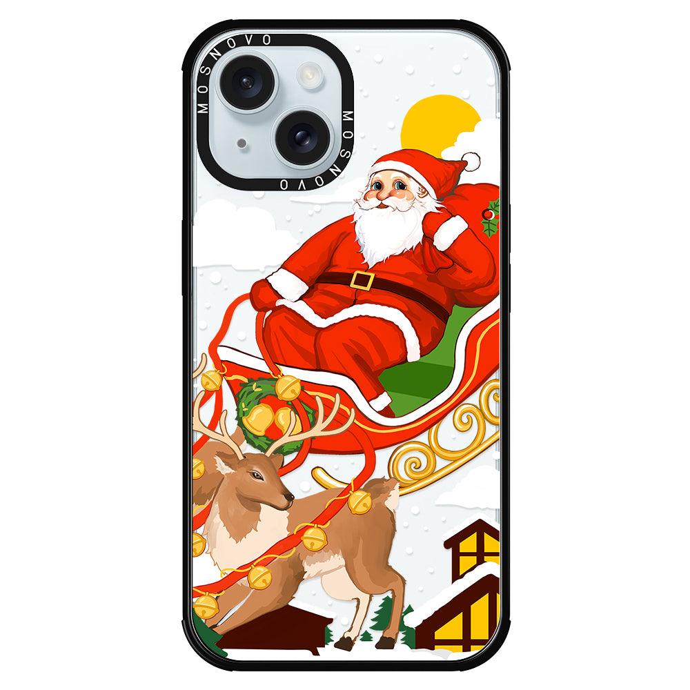 Santa Claus Phone Case - iPhone 15 Plus Case - MOSNOVO