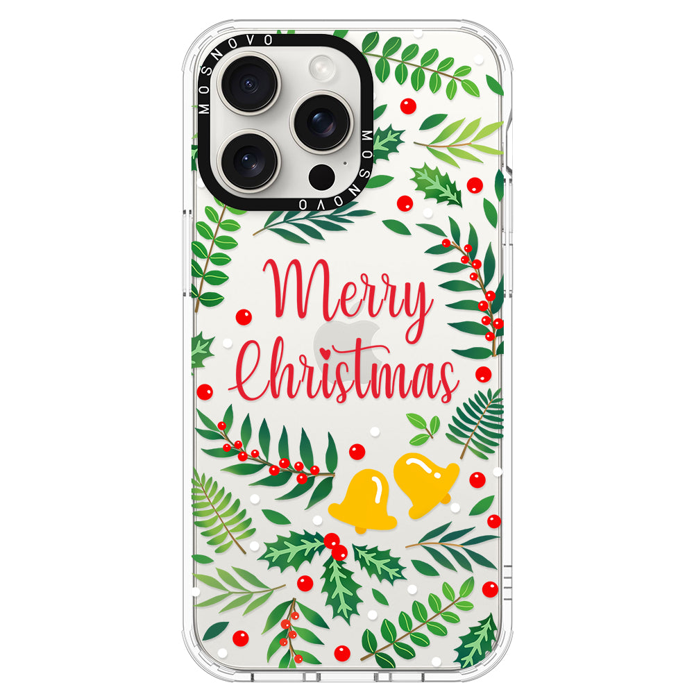 Merry Christmas Phone Case - iPhone 15 Pro Max Case - MOSNOVO