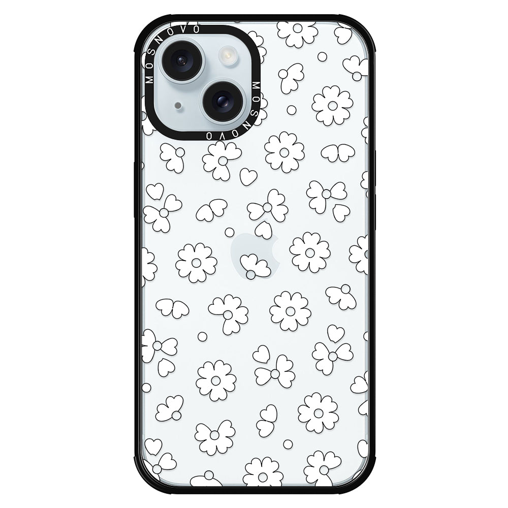 Floret Phone Case - iPhone 15 Plus Case - MOSNOVO