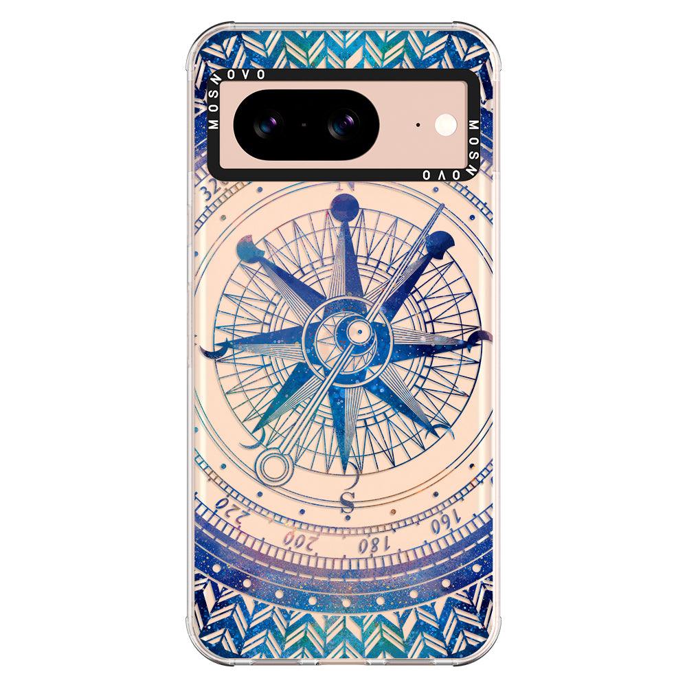 Galaxy Compass Phone Case - Google Pixel 8 Case - MOSNOVO