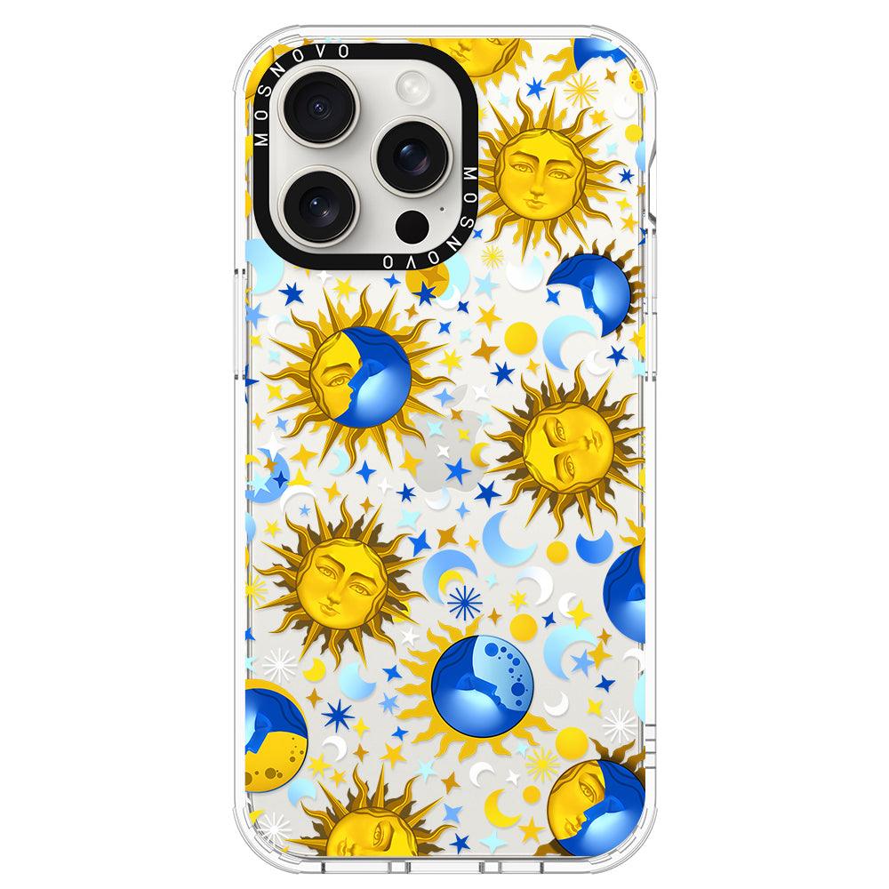 Sun and Moon Phone Case - iPhone 15 Pro Max Case - MOSNOVO