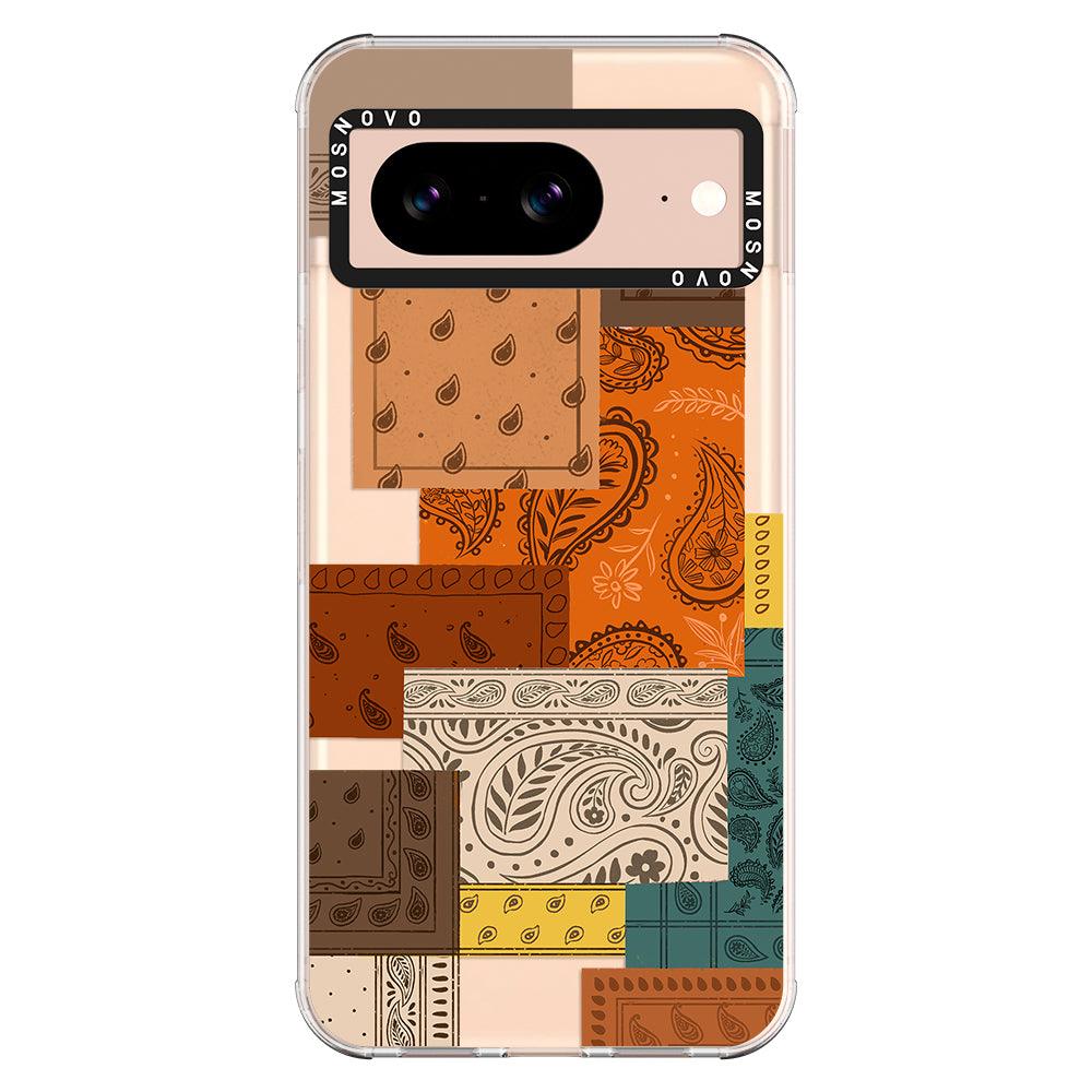 Vintage Paisley Phone Case - Google Pixel 8 Case - MOSNOVO