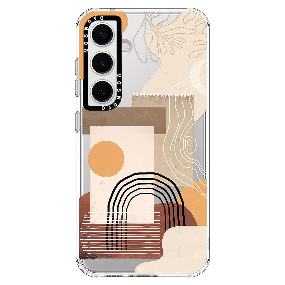 Minimalist Abstract Art Phone Case - Samsung Galaxy S24 Plus Case - MOSNOVO