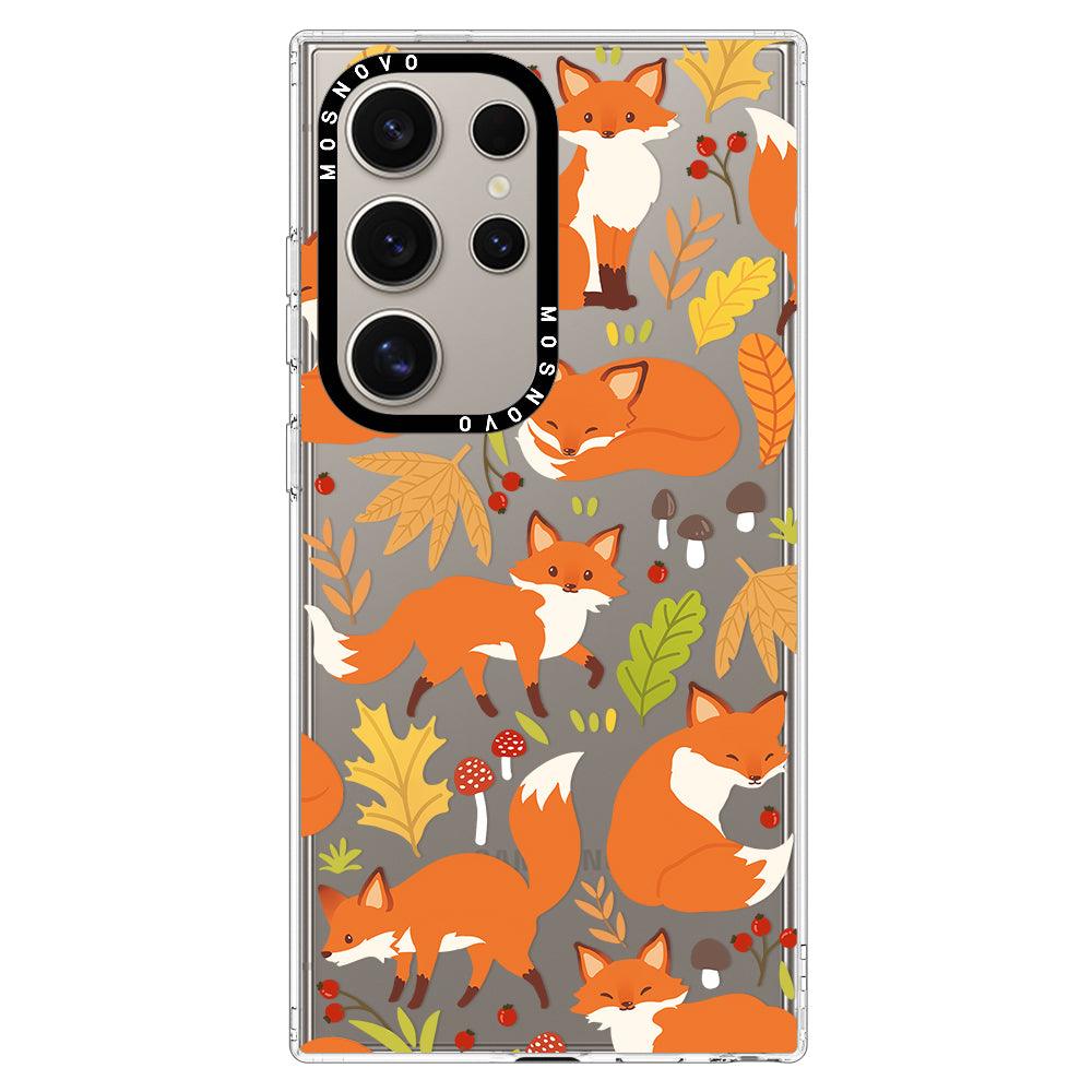 Autumn Fox Phone Case - Samsung Galaxy S24 Ultra Case