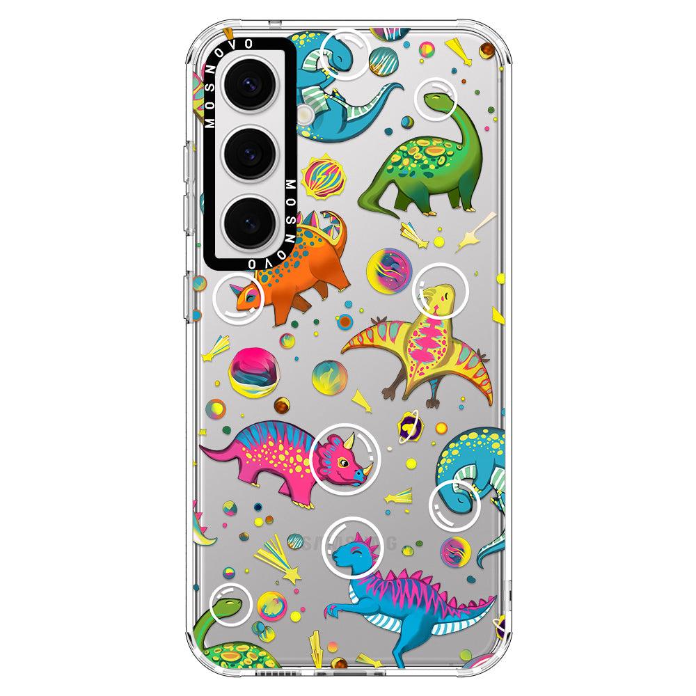 Dinosaur Planet Phone Case - Samsung Galaxy S24 Plus Case - MOSNOVO