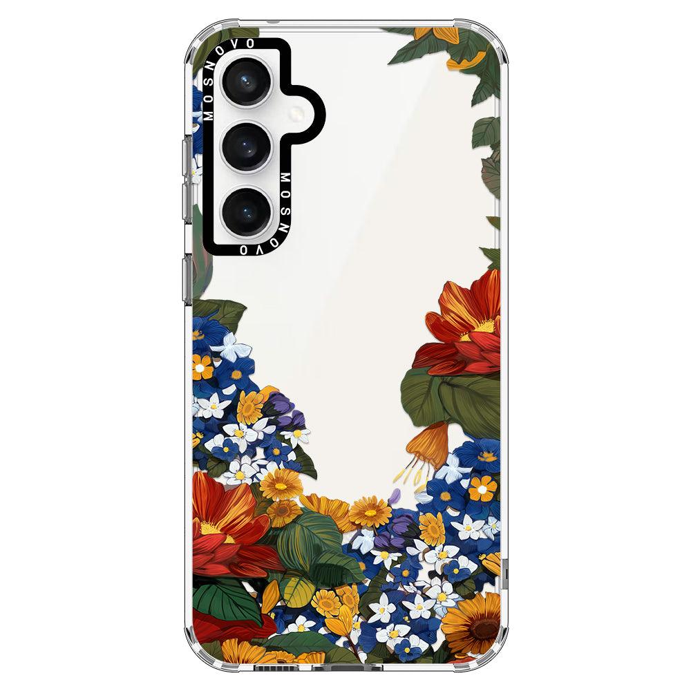 Floral Garden Phone Case - Samsung Galaxy S23 FE Case