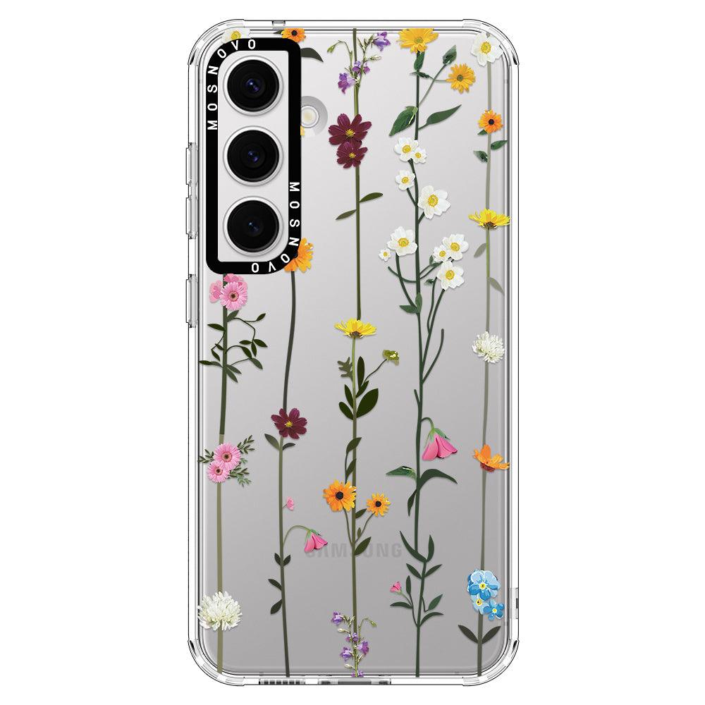 Wild Flowers Floral Phone Case - Samsung Galaxy S24 Case - MOSNOVO