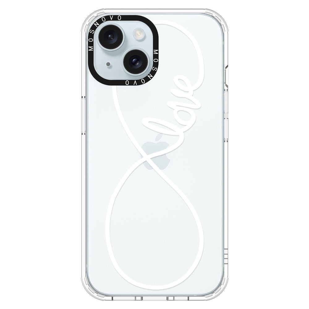 Infinity Love Phone Case - iPhone 15 Case - MOSNOVO