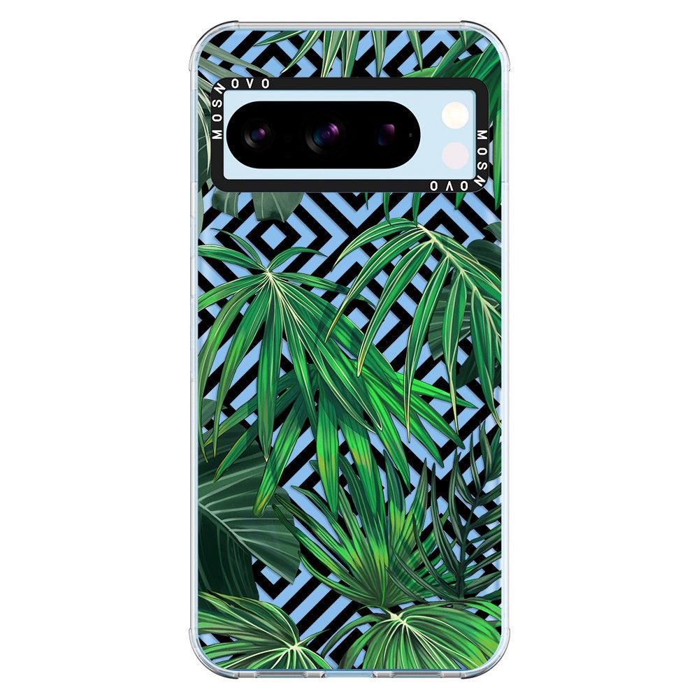 Areca Palm Pattern Phone Case - Google Pixel 8 Pro Case - MOSNOVO