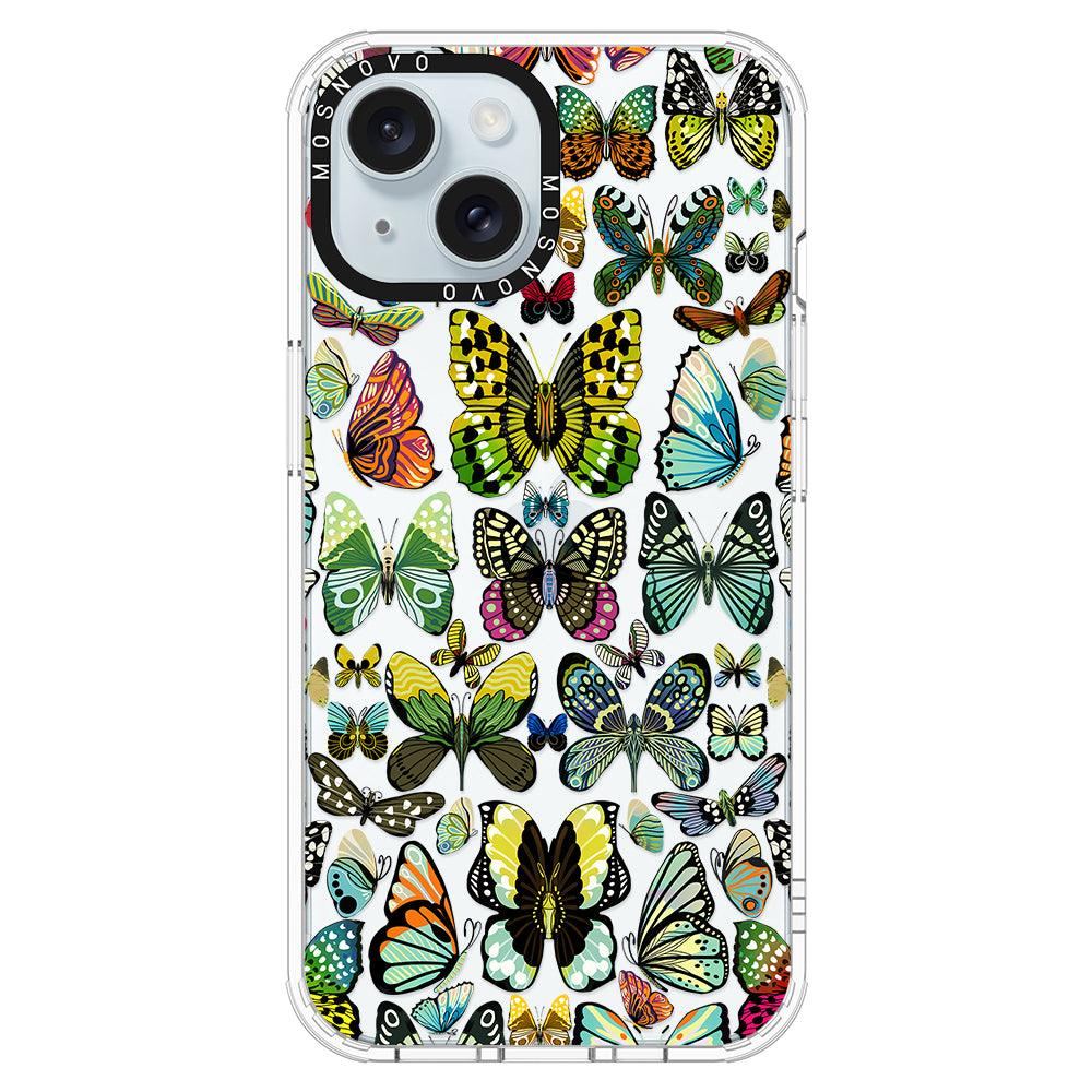 Butterflies Phone Case - iPhone 15 Case - MOSNOVO