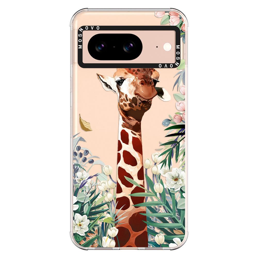 Giraffe In The Garden Phone Case - Google Pixel 8 Case - MOSNOVO