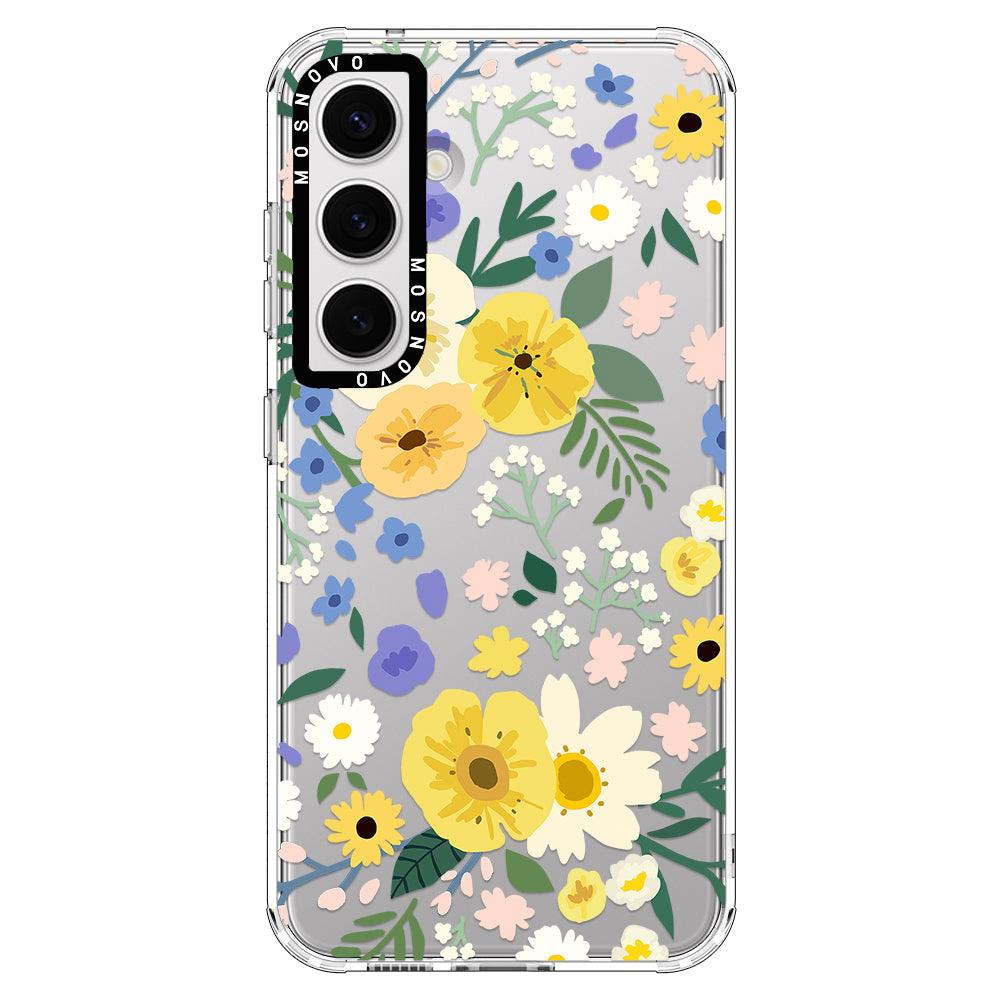 Spring Flower Phone Case - Samsung Galaxy S24 Plus Case - MOSNOVO