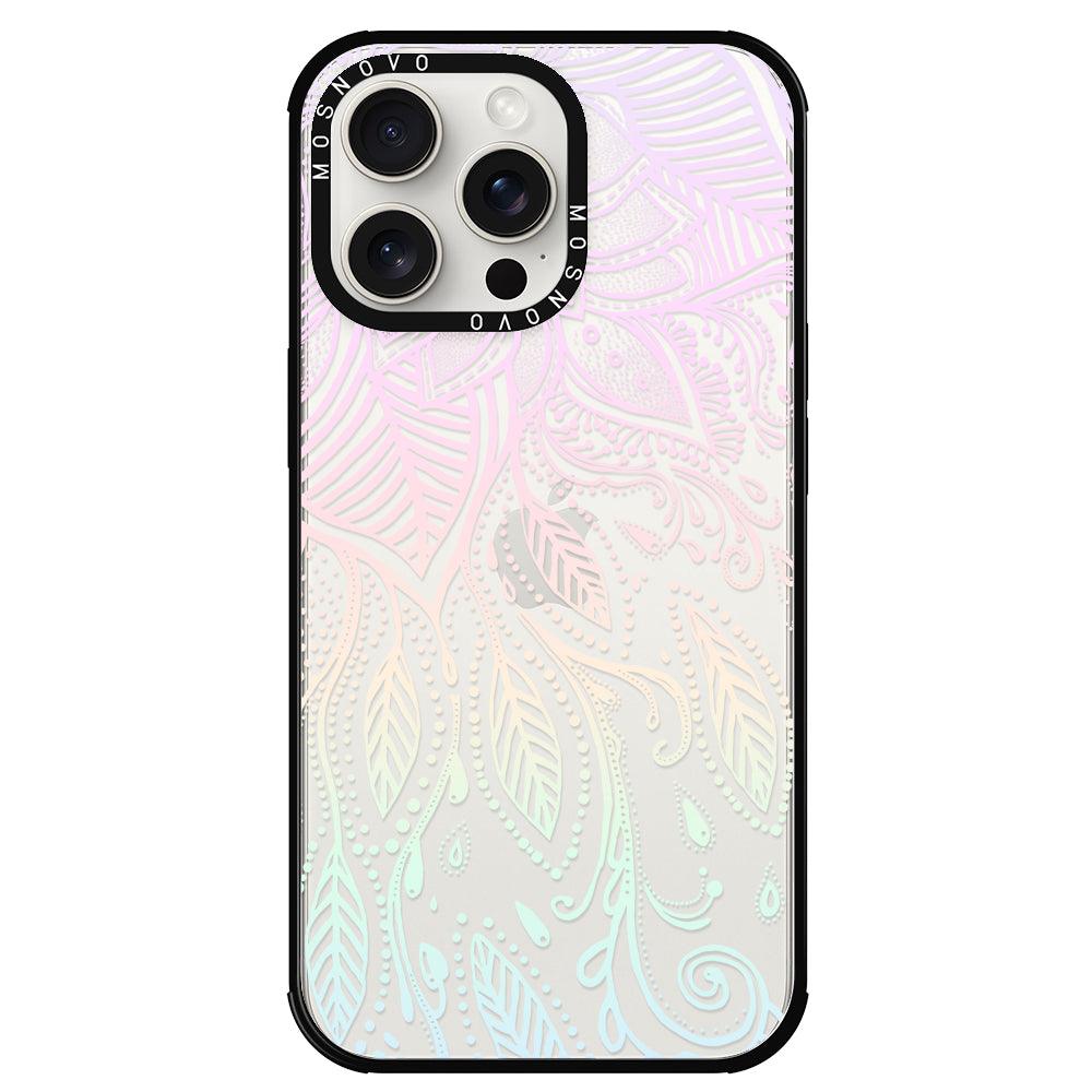 Dreamy Henna Phone Case - iPhone 15 Pro Max Case - MOSNOVO