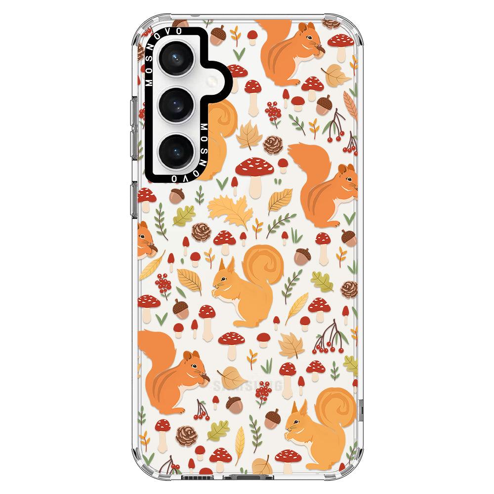 Autumn Squirrel Phone Case - Samsung Galaxy S23 FE Case