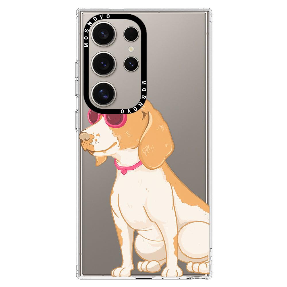 Cute Beagle Phone Case - Samsung Galaxy S24 Ultra Case - MOSNOVO