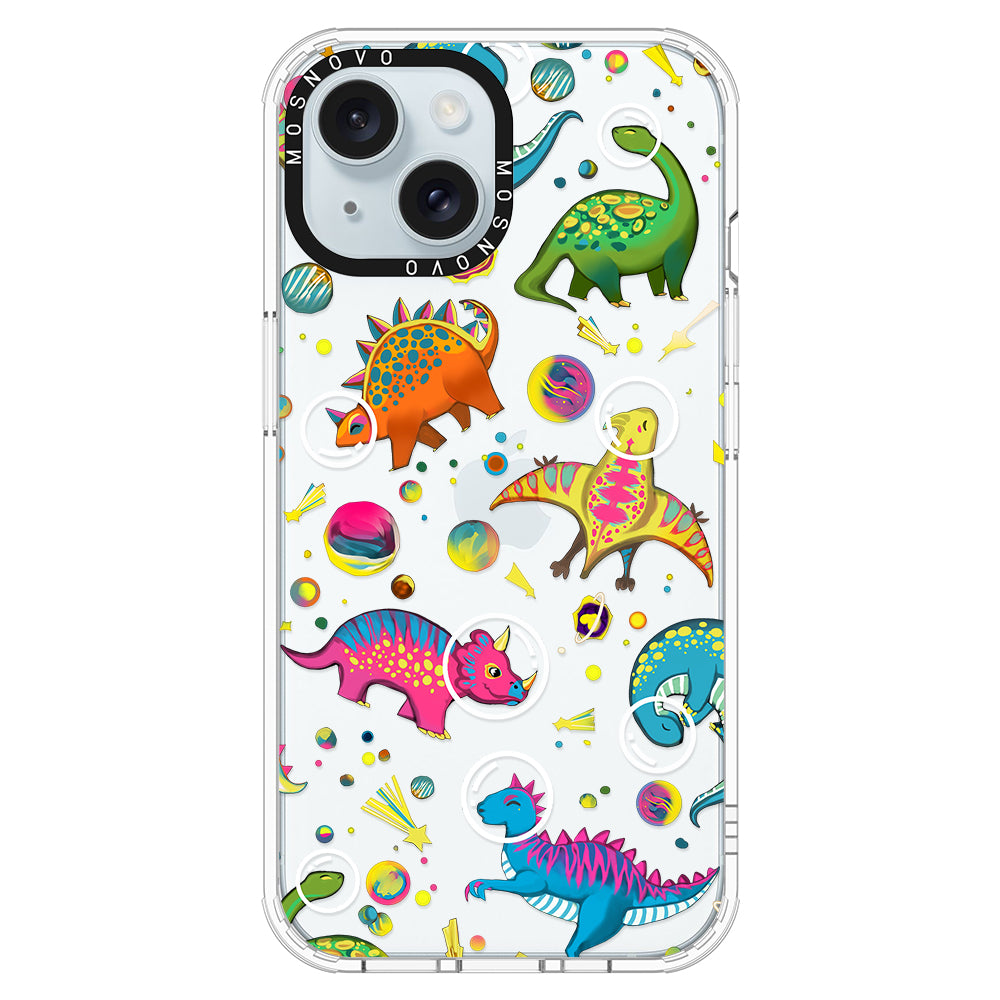 Dinosaur Planet Phone Case - iPhone 15 Case - MOSNOVO