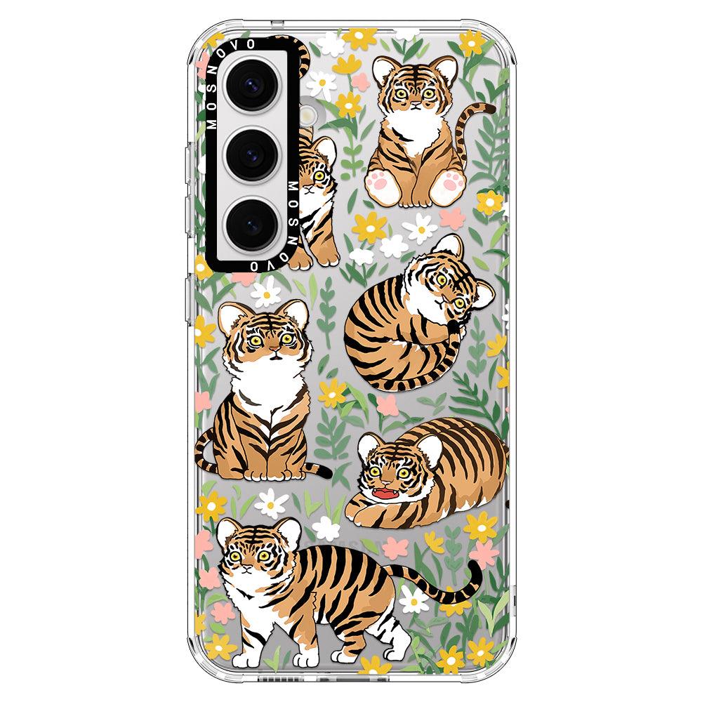 Cute Tiger Phone Case - Samsung Galaxy S24 Plus Case - MOSNOVO