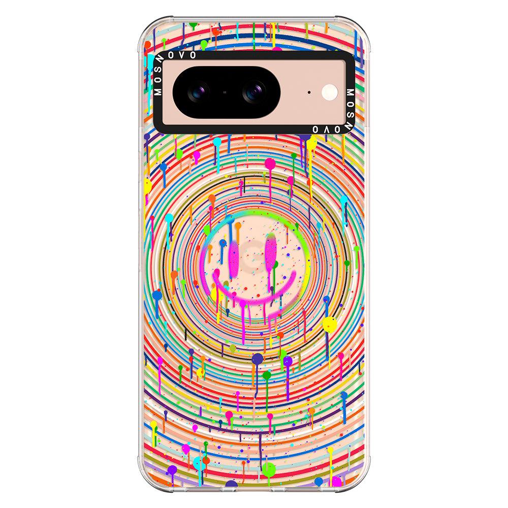 Dripping Smile Art Phone Case - Google Pixel 8 Case