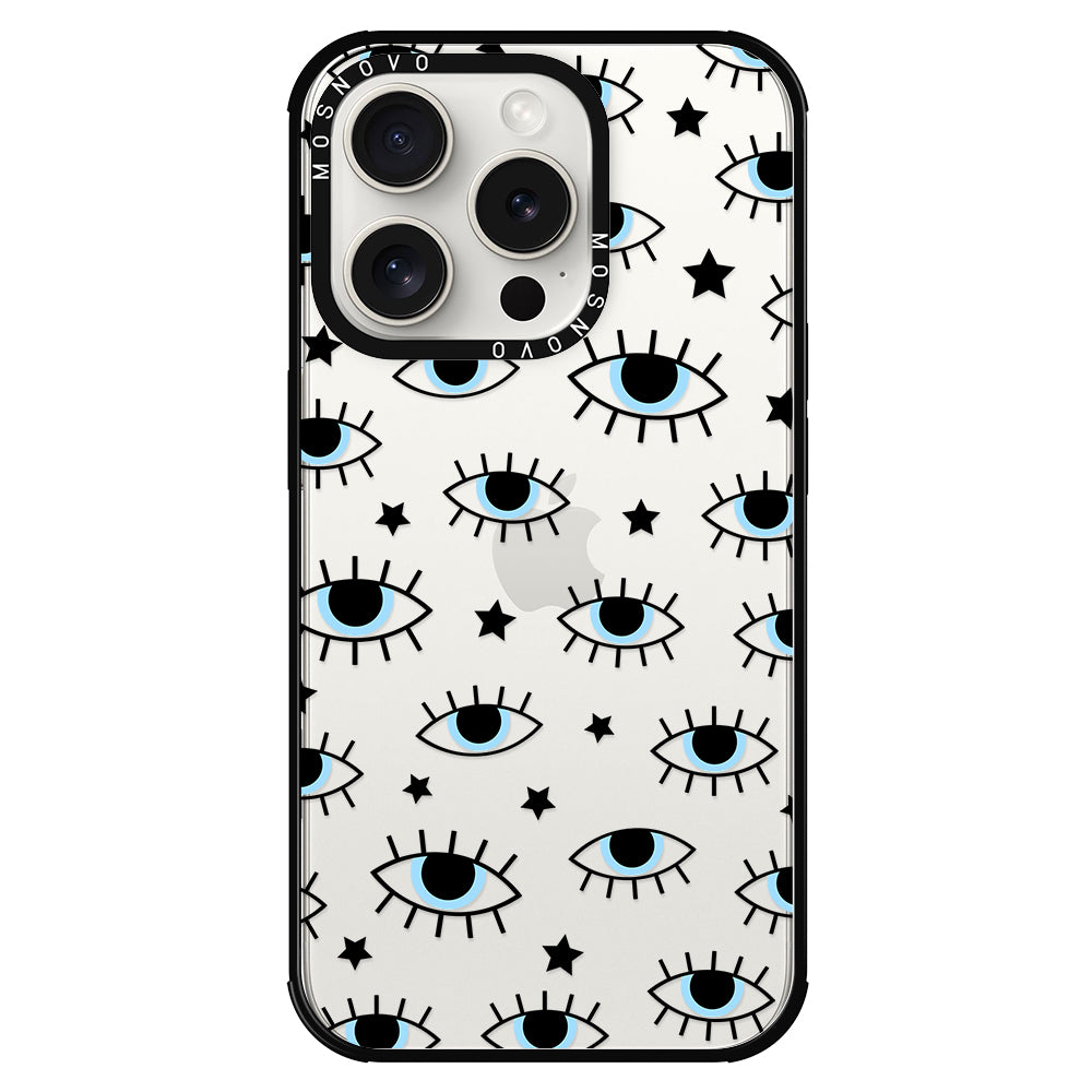 Hippie Eye Phone Case - iPhone 15 Pro Case - MOSNOVO