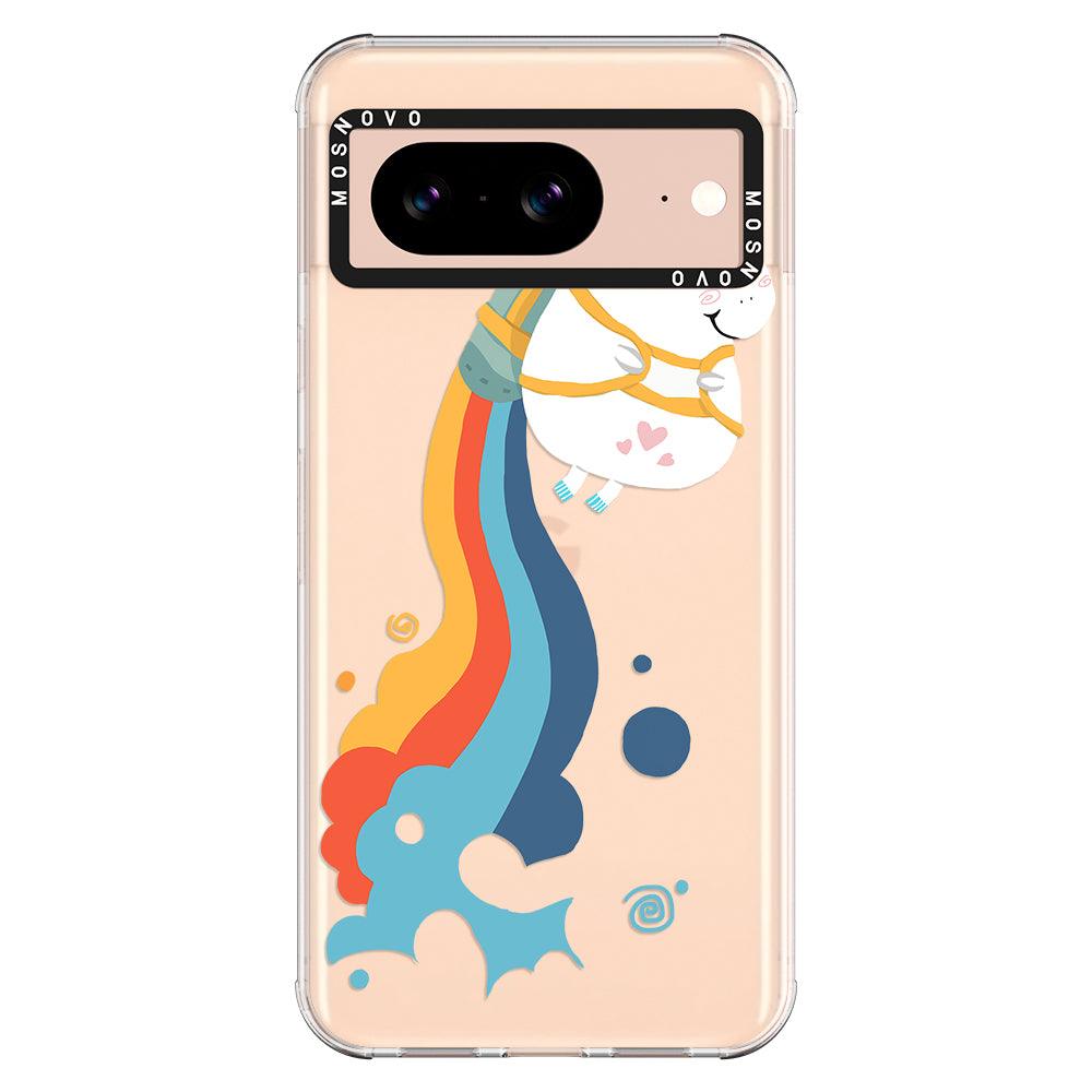 Cute Rainbow Unicorn Phone Case - Google Pixel 8 Case - MOSNOVO