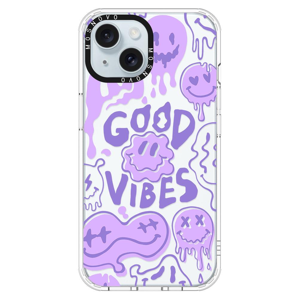 Good Vibes Phone Case - iPhone 15 Plus Case - MOSNOVO