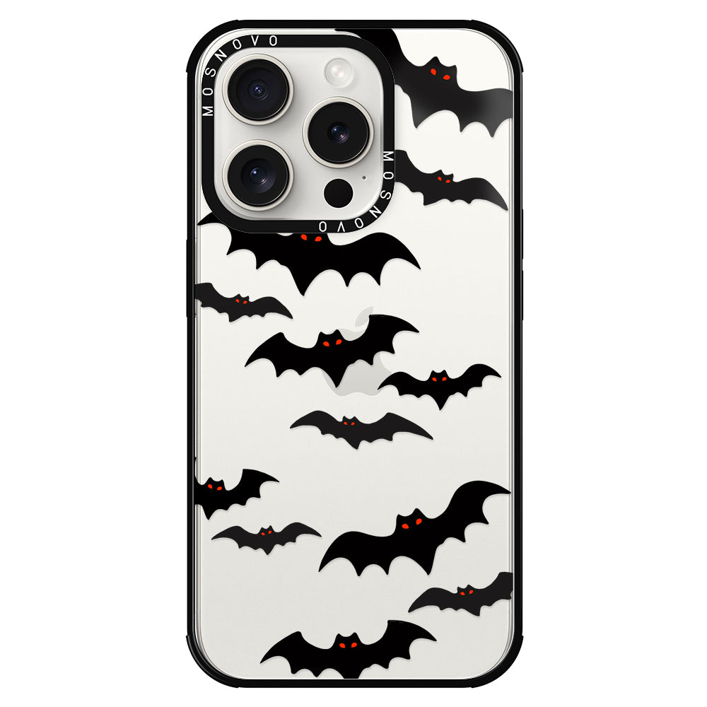 Evil Bat Phone Case - iPhone 15 Pro Case - MOSNOVO