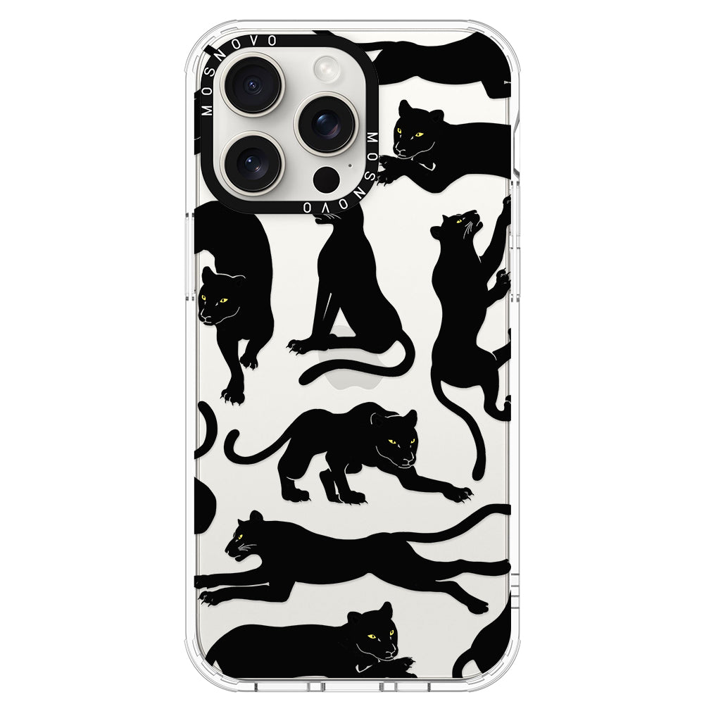 Black Panther Phone Case - iPhone 15 Pro Max Case - MOSNOVO