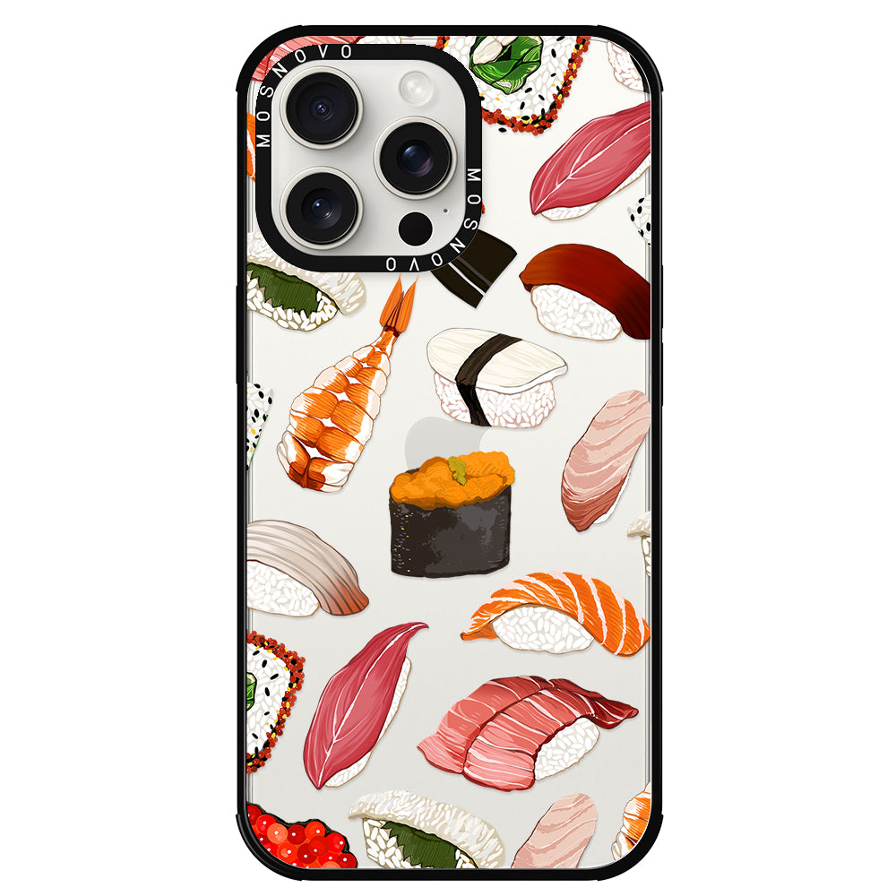 Mixed Sushi Phone Case - iPhone 15 Pro Max Case - MOSNOVO