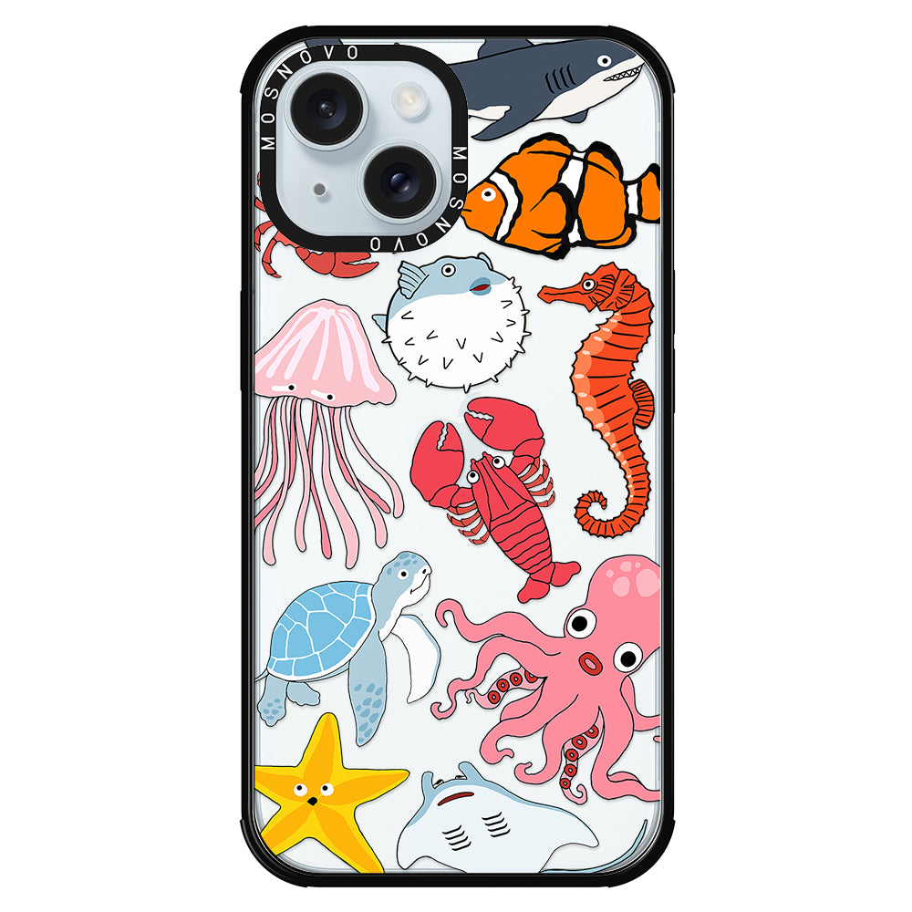 Sea World Phone Case - iPhone 15 Plus Case - MOSNOVO